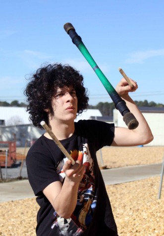 Show & tell: Street performer
