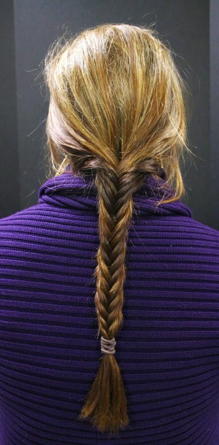 Fishtail braids LAUREN SANDERS PHOTO