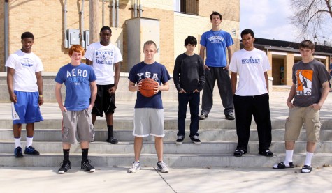 Freshman boys basketball team ASHLEY BYMERS PHOTO