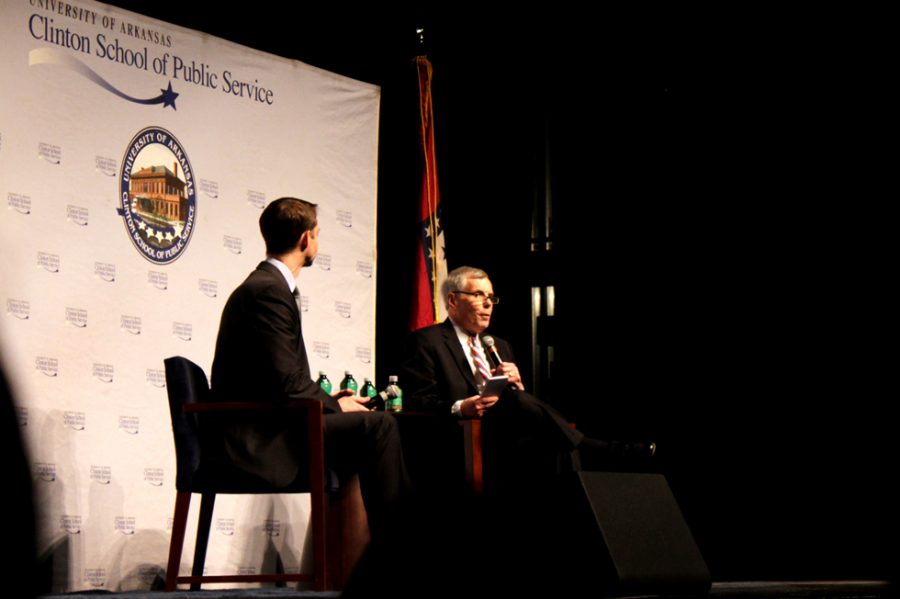 Clinton School Dean Interviews Sen. Tom Cotton