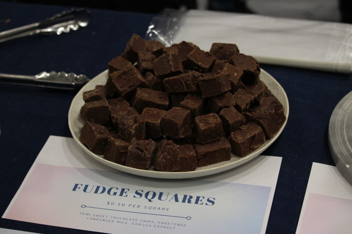 Fudge squares that were made by Gabrielle Smith at her booth where she sold a variety of baked goods. 
“Events like Big Blue Market are perfect for getting word of my business out there.” Smith said. 